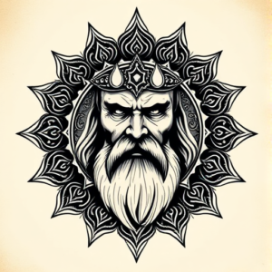 Samson Mandala Tattoo