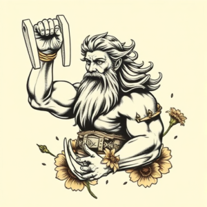 Samson Marigold Tattoo