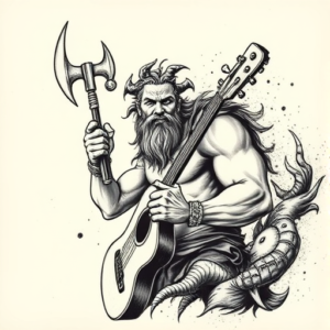Samson Music Tattoo