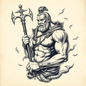 Samson Nautical Tattoo