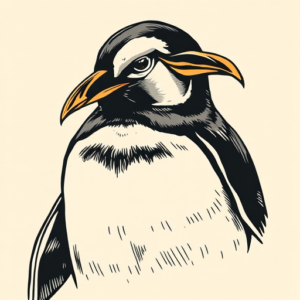 Samson Penguin Tattoo
