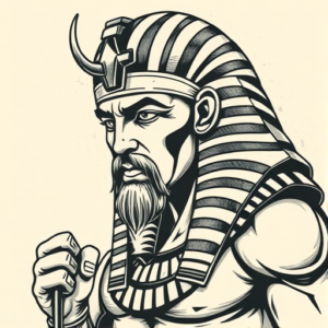 Samson Pharaoh Tattoo