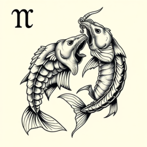 Samson Pisces Tattoo