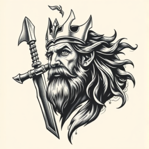Samson Queen Tattoo