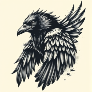 Samson Raven Tattoo