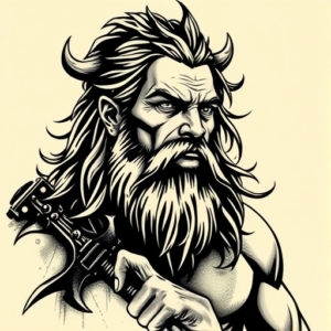 Samson Rockstar Tattoo