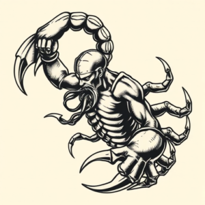 Samson Scorpio Tattoo