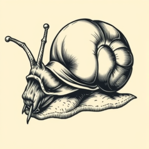 Samson Snail Tattoo