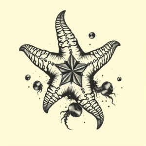 Samson Starfish Tattoo