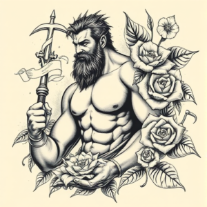 Samson Succulent Tattoo