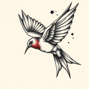 Samson Swallow Tattoo