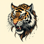 Samson Tiger Tattoo