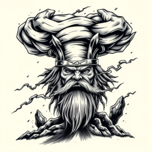 Samson Tornado Tattoo