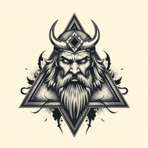 Samson Triangle Tattoo