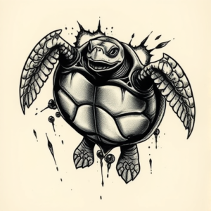 Samson Turtle Tattoo