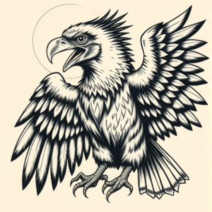 Samson Vulture Tattoo