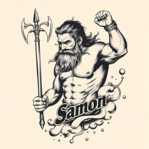 Samson Water Tattoo