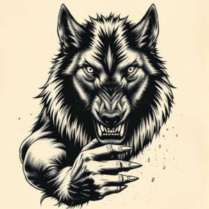 Samson Werewolf Tattoo