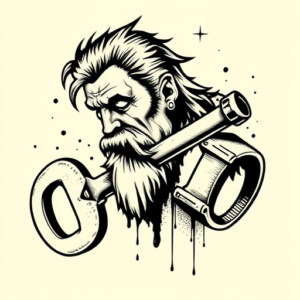 Samson Wrench Tattoo