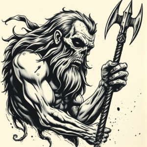 Samson Zombie Tattoo