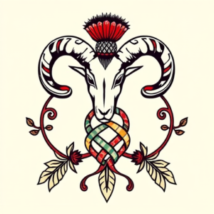 Scottish Aries Tattoo