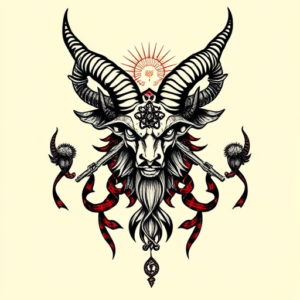 Scottish Baphomet Tattoo