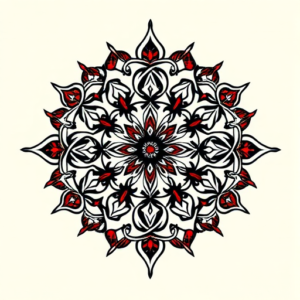 Scottish Mandala Tattoo