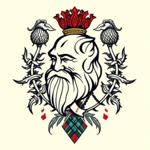 Scottish Poseidon Tattoo
