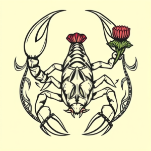 Scottish Scorpio Tattoo