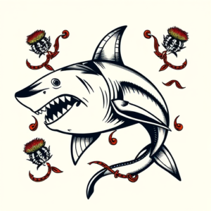 Scottish Shark Tattoo