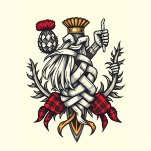 Scottish Sisyphus Tattoo