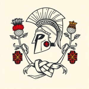 Scottish Spartan Tattoo