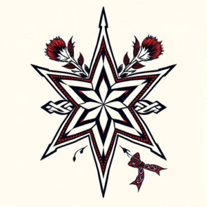Scottish Star Tattoo