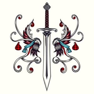Scottish Sword Tattoo
