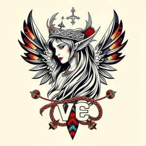 Scottish Valkyrie Tattoo