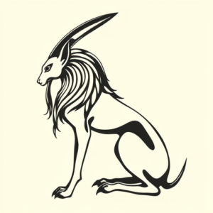 Side View Anubis Tattoo