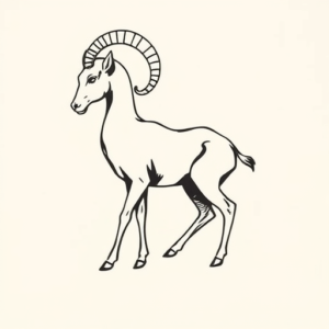 Side View Aries Tattoo