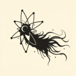 Side View Atomic Tattoo