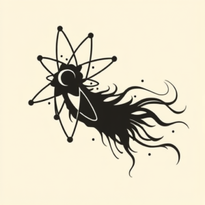 Side View Atomic Tattoo