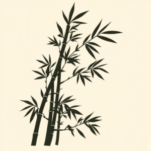 Side View Bamboo Tattoo