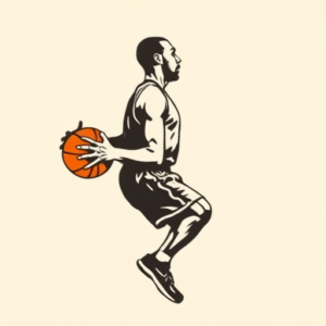 Side View Basketball Tattoo