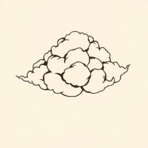 Side View Cloud Tattoo