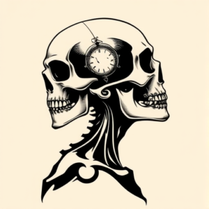 Side View Death Tattoo