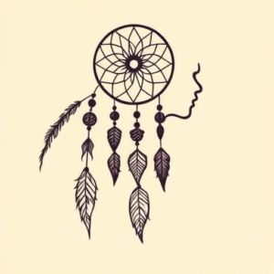 Side View Dreamcatcher Tattoo