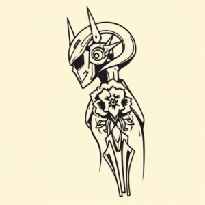 Side View Evangelion Tattoo