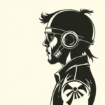 Side View Fallout Tattoo