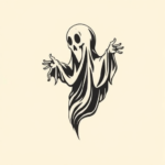 Side View Ghost Tattoo