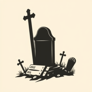 Side View Graveyard Tattoo