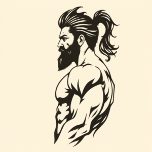 Side View Hercules Tattoo