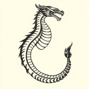 Side View Hydra Tattoo